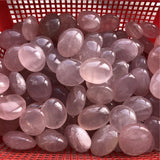 pink rose quartz palm -Wholesale Crystals