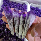 Raw Amethyst Specimen Wand Tower Points -Wholesale Crystals