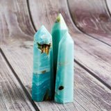 Caribbean Calcite Sky Blue Towers -Wholesale Crystals