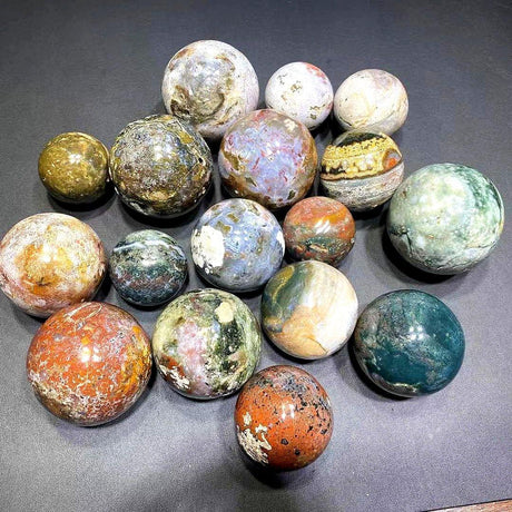 ocean jasper ball -Wholesale Crystals