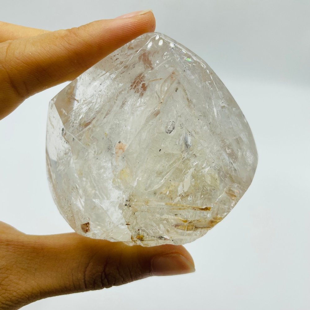 A72 High Quality Polished Enhydro Crystal Black Quicksand -Wholesale Crystals