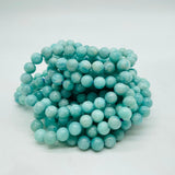 Amazonite Bracelet 0.3in(8mm) Wholesale -Wholesale Crystals