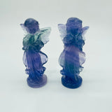 Beautiful Fluorite Angel Carving Wholesale -Wholesale Crystals