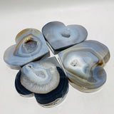 Beautiful Geode Druzy Agate Heart Wholesale -Wholesale Crystals