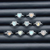 Beautiful Labradorite Heart Ring Wholesale - Wholesale Crystals