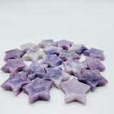 Beautiful Lepidolite Star Carving Wholesale -Wholesale Crystals