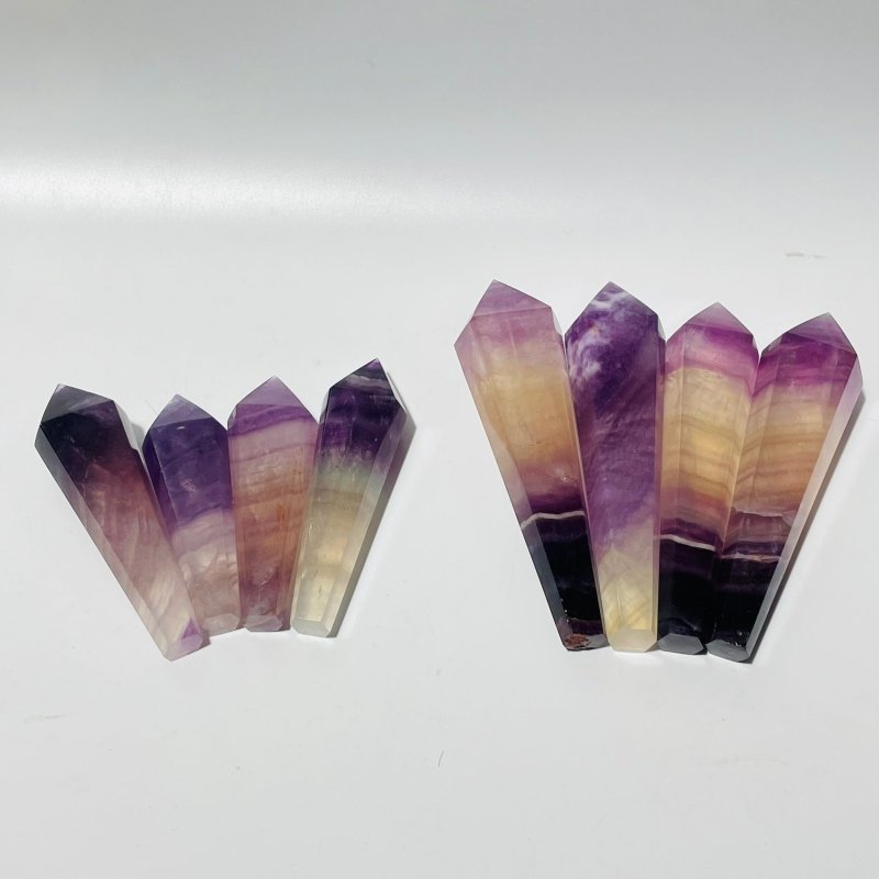 Beautiful Purple Fluorite Point Scepter Magic Wand Wholesale -Wholesale Crystals