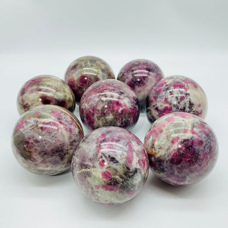 Beautiful Red Tourmaline Spheres Wholesale -Wholesale Crystals