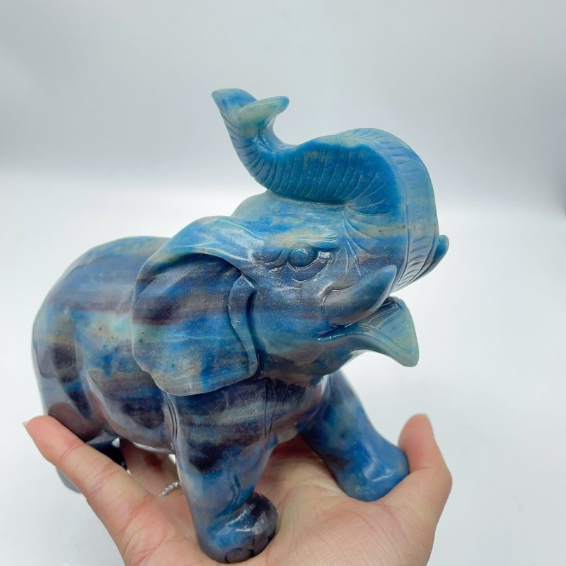 Beautiful Trolleite Stone Elephant Carving -Wholesale Crystals