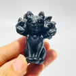 Black Obsidian Cerberus Carving Wholesale -Wholesale Crystals