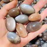 Black Rainbow Sun Stone With Hematite Tumbled Wholesale -Wholesale Crystals