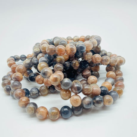 Black Sun Stone Bracelet Sunstone with Hematite Wholesale -Wholesale Crystals