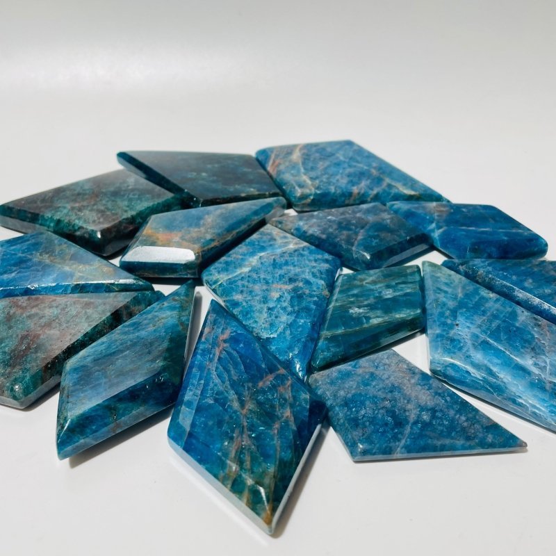 Blue Apatite Rhombus Shaped Wholesale - Wholesale Crystals