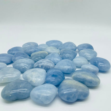 Blue Calcite Stone Heart Wholesale -Wholesale Crystals