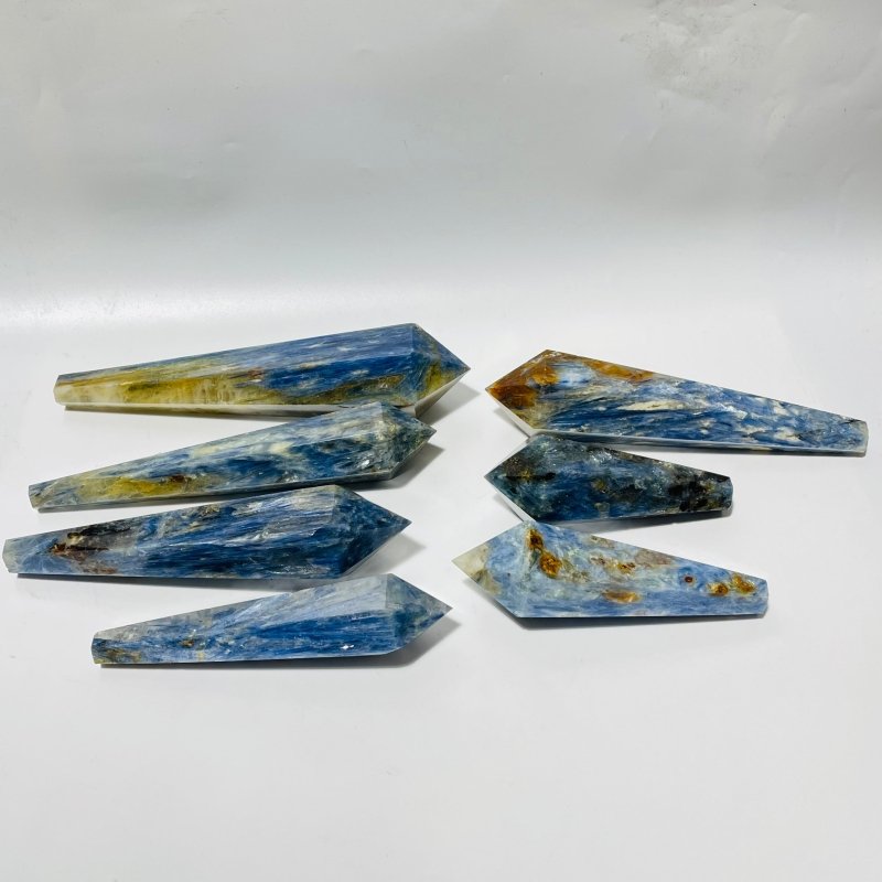 Blue Kyanite Mixed Quartz Scepter Point Magic Wand Wholesale - Wholesale Crystals