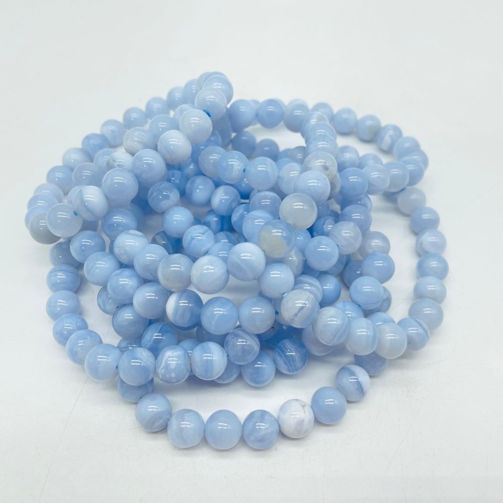 Blue Lace Agate Bracelet Crystal Wholesale -Wholesale Crystals