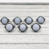 Blue Lace Agate Ring Wholesale - Wholesale Crystals