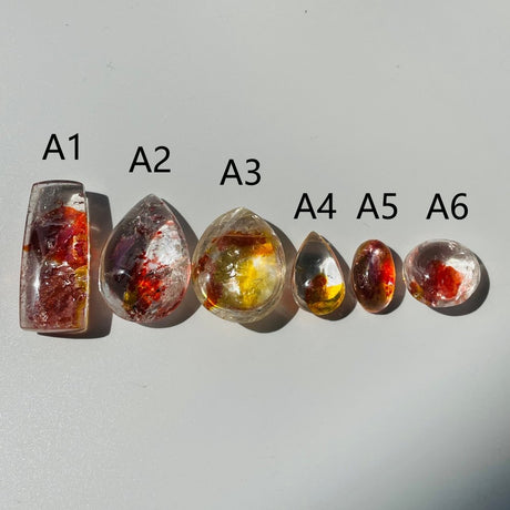 Brazil Hematoid Quartz For Jewelry Making DIY Pendant -Wholesale Crystals