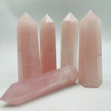 Brazil Rose Quartz Point Tower Wholesale -Wholesale Crystals