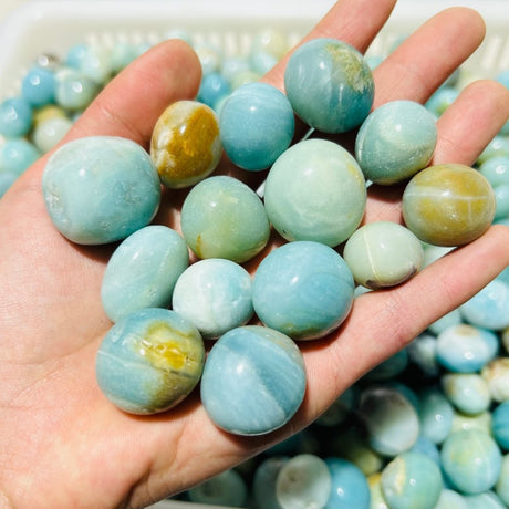 Caribbean Calcite Tumbled Wholesale -Wholesale Crystals