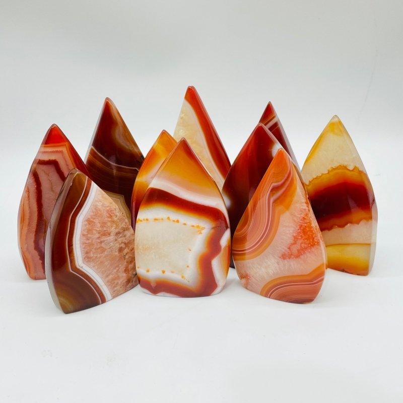 Carnelian Mixed Quartz Arrow Head Shape Home Decoration Wholesale - Wholesale Crystals