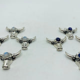 Cattle Head Pendant Wholesale Charoite Moonstone -Wholesale Crystals