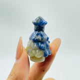 Christmas Tree Carving Wholesale Sodalite Howlite - Wholesale Crystals