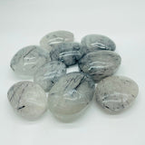 Clear Quartz Mixed Black Tourmaline Palm Wholesale -Wholesale Crystals