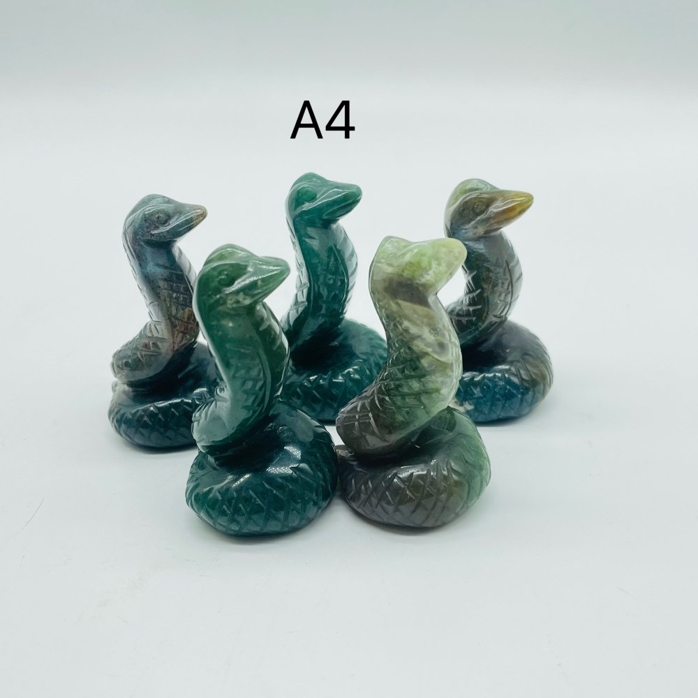 Cobra Crystals Carving Dragon Blood Chevron Amethyst Moss Jade Wholesale -Wholesale Crystals