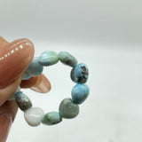Cute Larimar Heart Bracelets Wholesale Dominican Republic -Wholesale Crystals