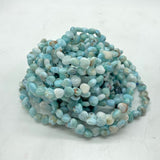 Cute Larimar Heart Bracelets Wholesale Dominican Republic -Wholesale Crystals