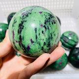 15 Pieces Beautiful Ruby Zoisite Spheres -Wholesale Crystals