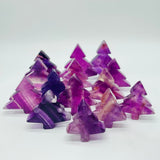 Dark Purple Fluorite Pine Tree Christmas Tree Wholesale -Wholesale Crystals