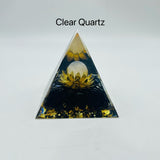 Clear Quartz Obsidian Orgone Pyramid Wholesale -Wholesale Crystals