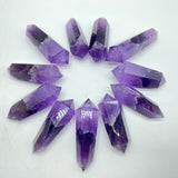 Double Points Amethyst Phantom Mountain Tower Points Wholesale -Wholesale Crystals