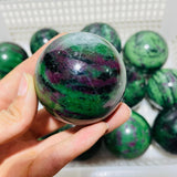 15 Pieces Beautiful Ruby Zoisite Spheres -Wholesale Crystals