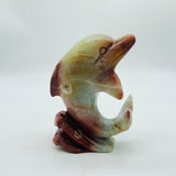 Caribbean Calcite Dolphin Carving -Wholesale Crystals