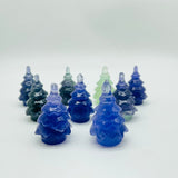 Fluorite Christmas Tree Pine Tree Carving Wholesale -Wholesale Crystals