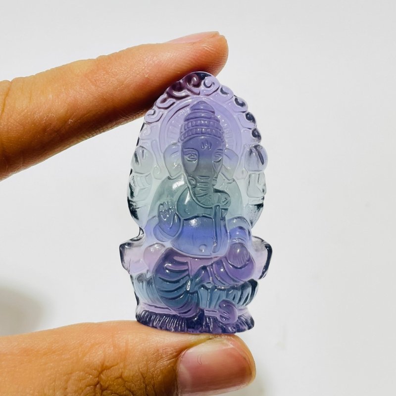 Fluorite Ganesha Carving Wholesale -Wholesale Crystals