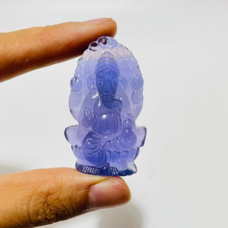 Fluorite Ganesha Carving Wholesale -Wholesale Crystals