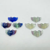 Fluorite Heart Wing Carving Wholesale -Wholesale Crystals