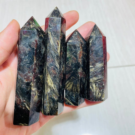 Gold Astrophyllite Tower Points Wholesale -Wholesale Crystals