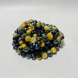 Gold Blue Tiger Eye Pink Opal Bracelet Wholesale -Wholesale Crystals