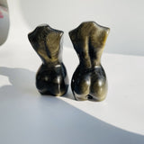 Gold Sheen Obsidian Goddess Carving Wholesale -Wholesale Crystals