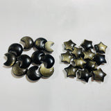 Gold Sheen Obsidian Moon&Star Wholesale -Wholesale Crystals