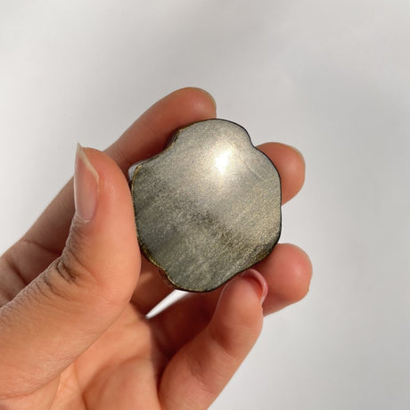 Gold Sheen Obsidian Rose Flower Carving Wholesale -Wholesale Crystals