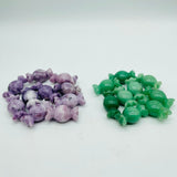 Green Aventurine Lepidolite Candy Carving Wholesale -Wholesale Crystals