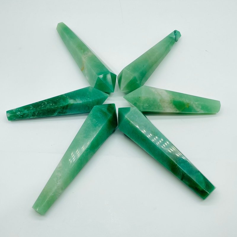 Green Aventurine Point Scepter Magic Wand Wholesale - Wholesale Crystals