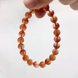 High Grade Natural Red Rabbit Hair Quartz Bracelet(HGUB13) -Wholesale Crystals