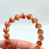 High Grade Natural Red Rabbit Hair Quartz Bracelet(HGUB13) -Wholesale Crystals